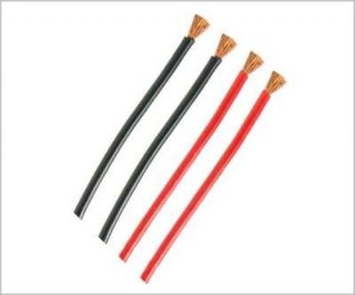 TY1 SILICONE TY4065 BATT WIRE14G RED/BLACK 1METER
