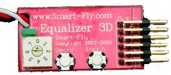 EQUALIZER 3D SERVO CONTROLLER  ( SMART-FLY )