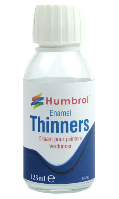 HUMBROL ENAMEL THINNERS 125ML 7430