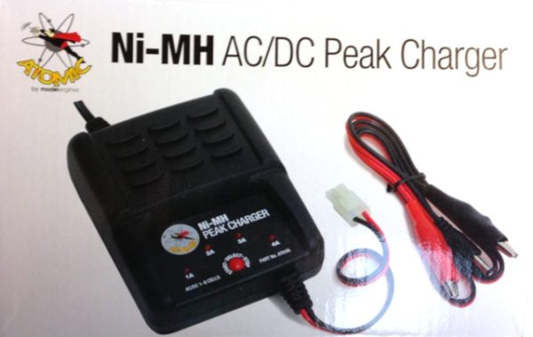 ATOMIC AC/DC NIMH CHARGER 1-8 Cell 1-4 Amp Selectable AT006