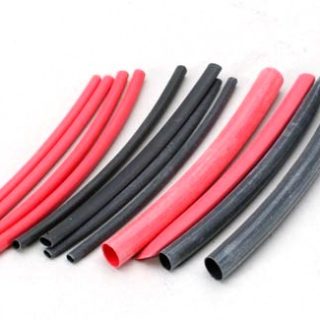 HEAT SHRINK TUBING 10MM X 1M RED