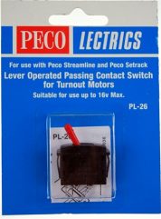 PECO PL26R PASSING CONT SWITCH RED