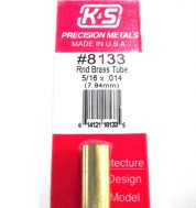 K&S METAL #8133 5/16' OD BRASS TUBE 1PC
