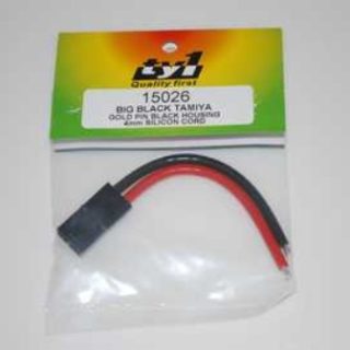 TY1 BIG BLACK TAMIYA FEMALE WITH WIRE TY15026