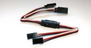 TY1 6 PIN CONNECTION SET SERVO SIDE 20CM TY406920
