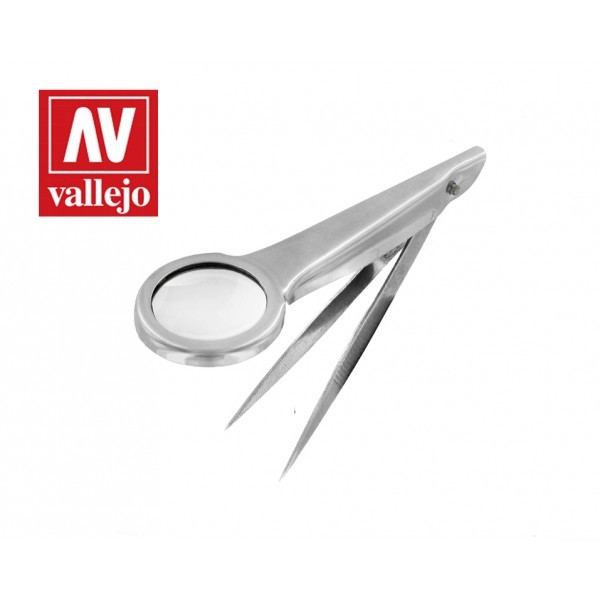 Vallejo Tools Magnifier Tweezers AVT12001