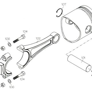 S1030 (YS ENGINE PART) NEEDLE SOCKET O RING 50ST