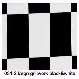 EMAX COVERING LARGE CHECKER BLK/WHITE