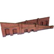 METCALFE PO248 TAPERED RETAINING WALL RED BRICK
