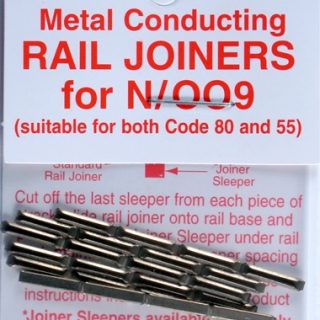 PECO SL310 RAIL JOINERS N/SILVER