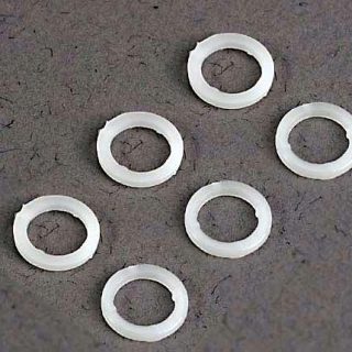 3685 (PART) TRAXXAS WHITE PLASTIC WASHERS