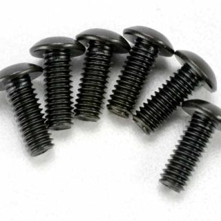 3937 (PART) TRAXXAS SCREWS 4X12MM BUTTON