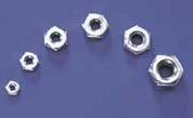 HEX NUTS 4MM (4 PER PACK) DUBRO 2106