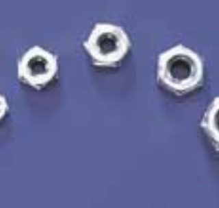 HEX NUTS STEEL 8-32 DUBRO 563