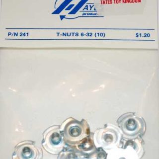 HAYES T-NUTS 6-32