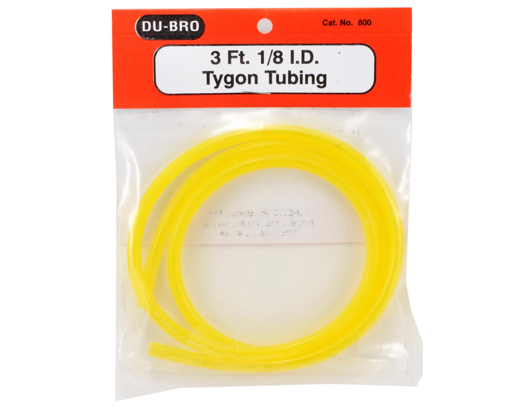 DUBRO TYGON GAS TUBE 3/32 I.D. 3FT DB799