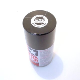 PS-23   TAMIYA POLYCARBONATE PAINT  GUN METAL