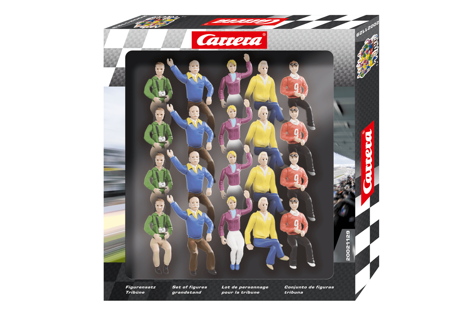 CARRERA 1/32 SITTING FIGURES ACC 20PC 20021129 ZI72521129 - Image 2