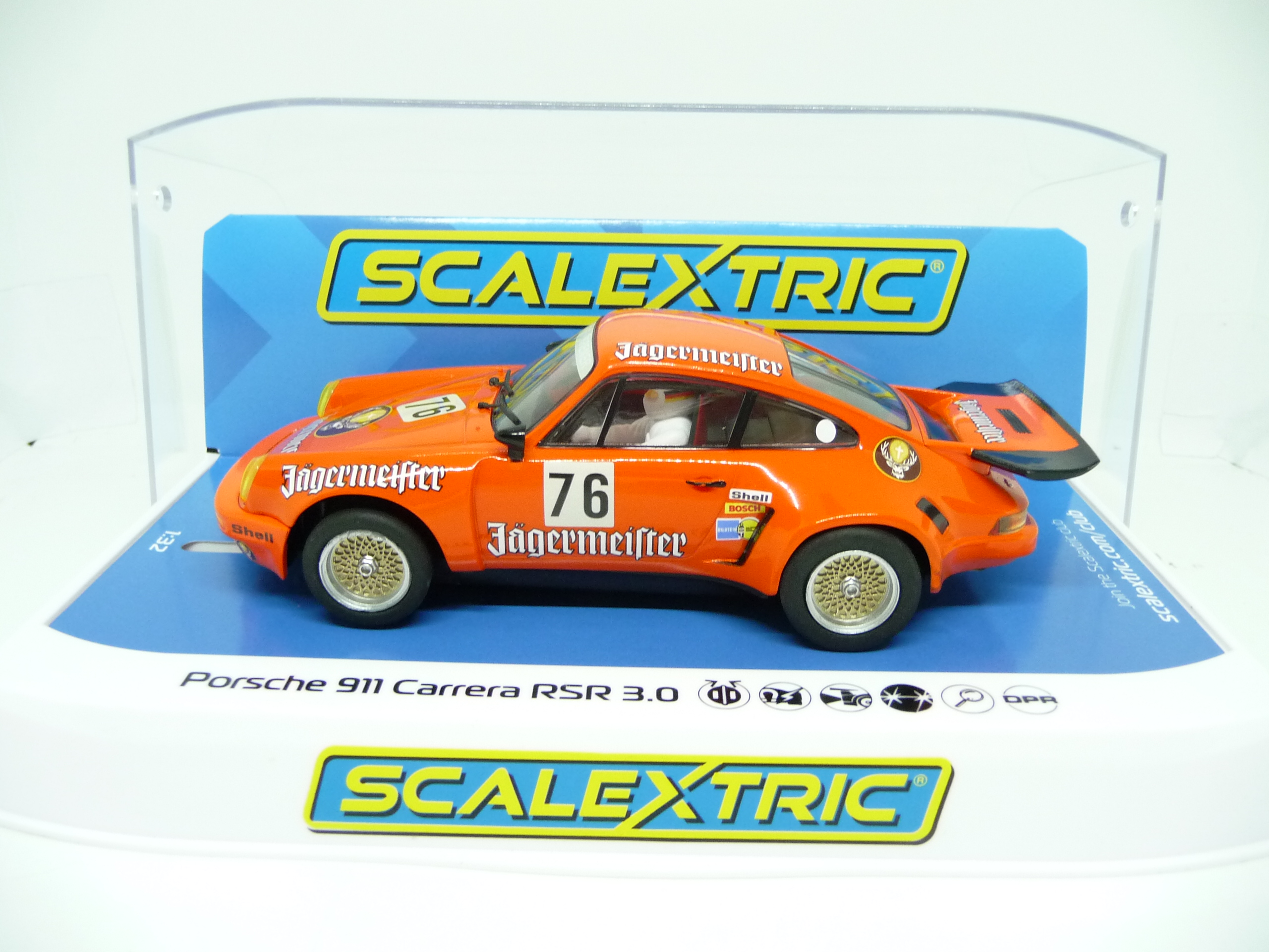 Scalextric C4211 1:32 Porsche 911 Carrera RSR Slot Car Suit Carrera - Image 2