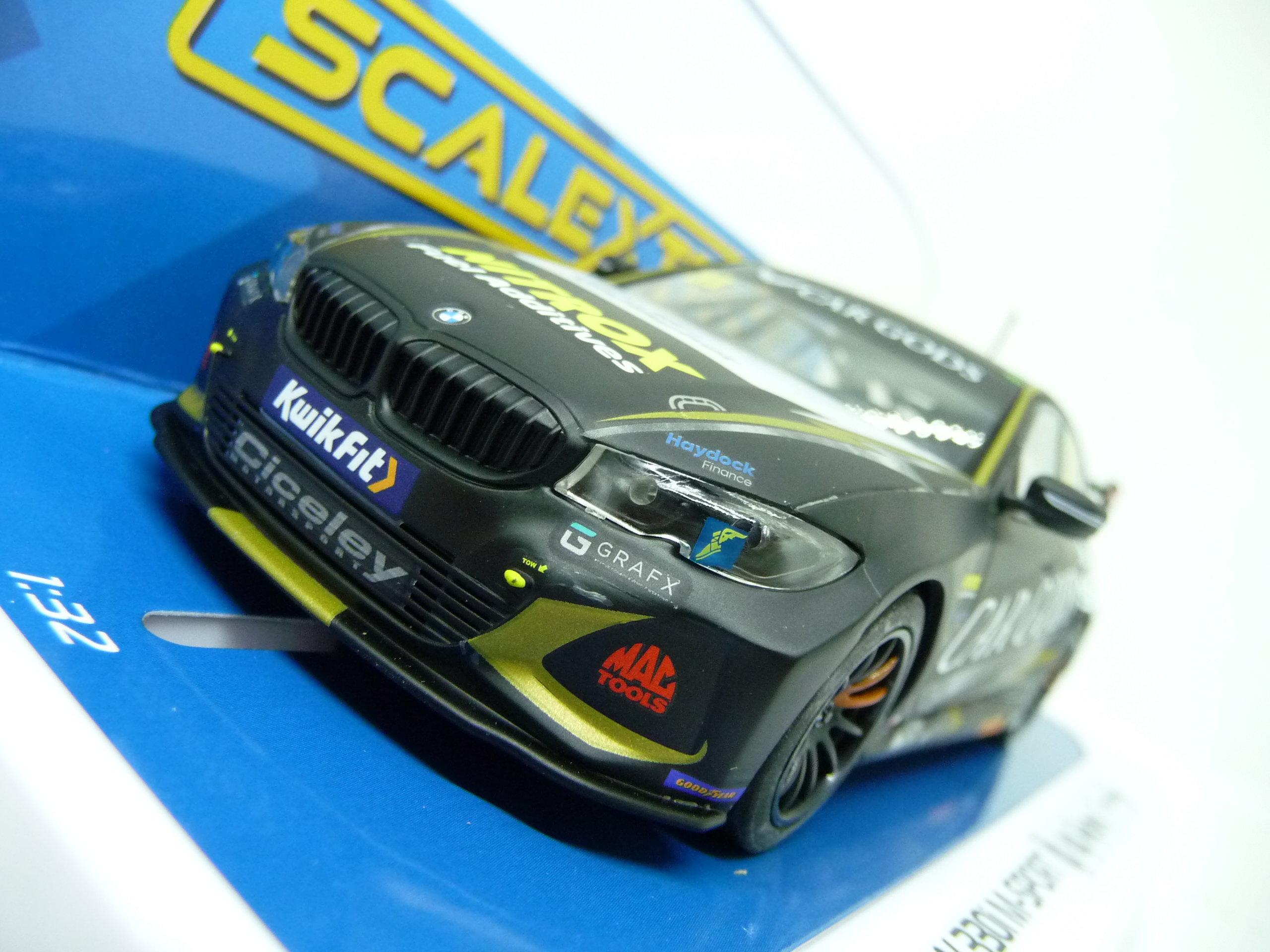 Scalextric C4306 BMW 330i NGTC BTCC Ciceley Motorsport #33 slot car also suits Carrera