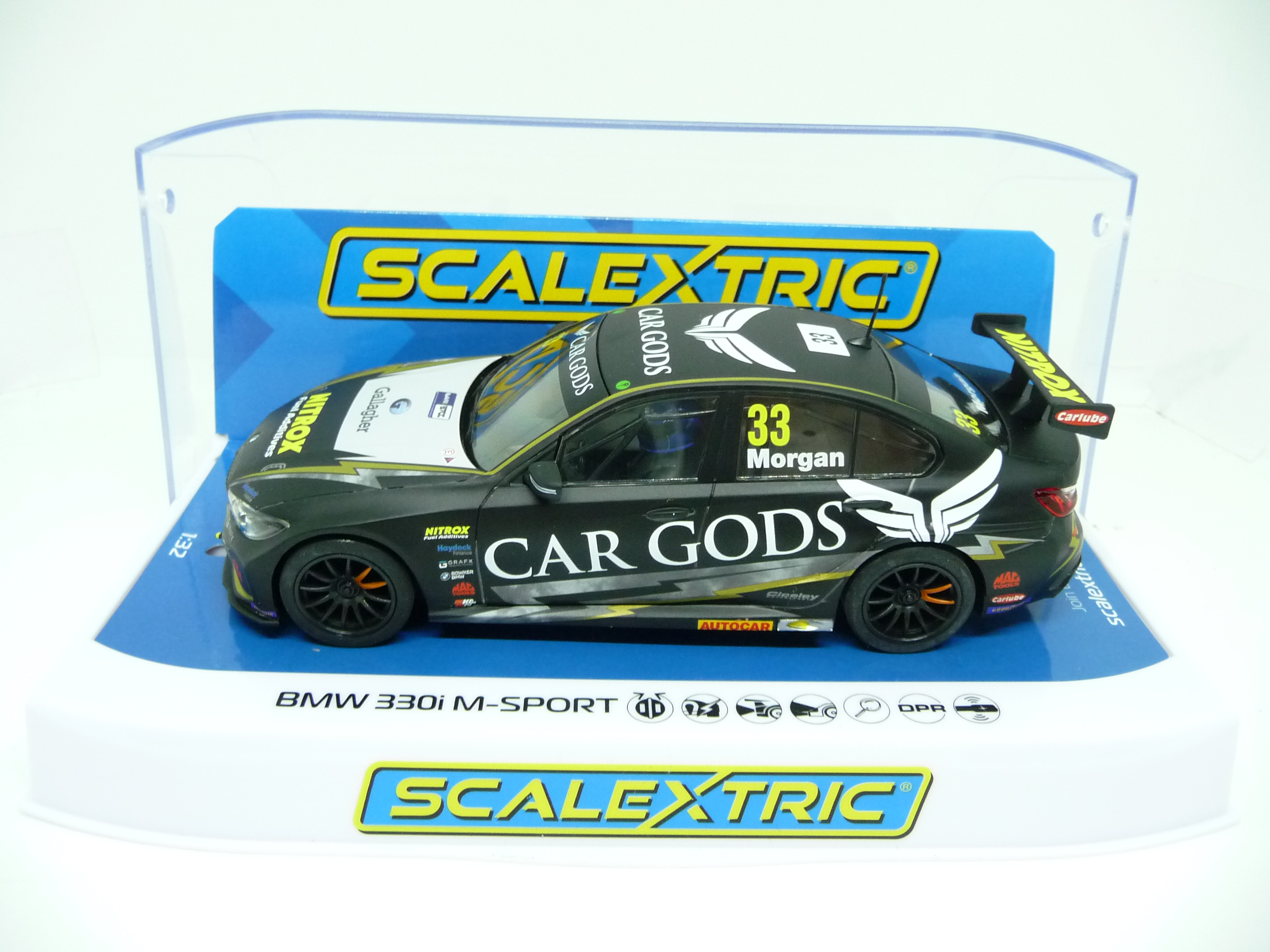 Scalextric C4306 BMW 330i NGTC BTCC Ciceley Motorsport #33 slot car also suits Carrera - Image 2
