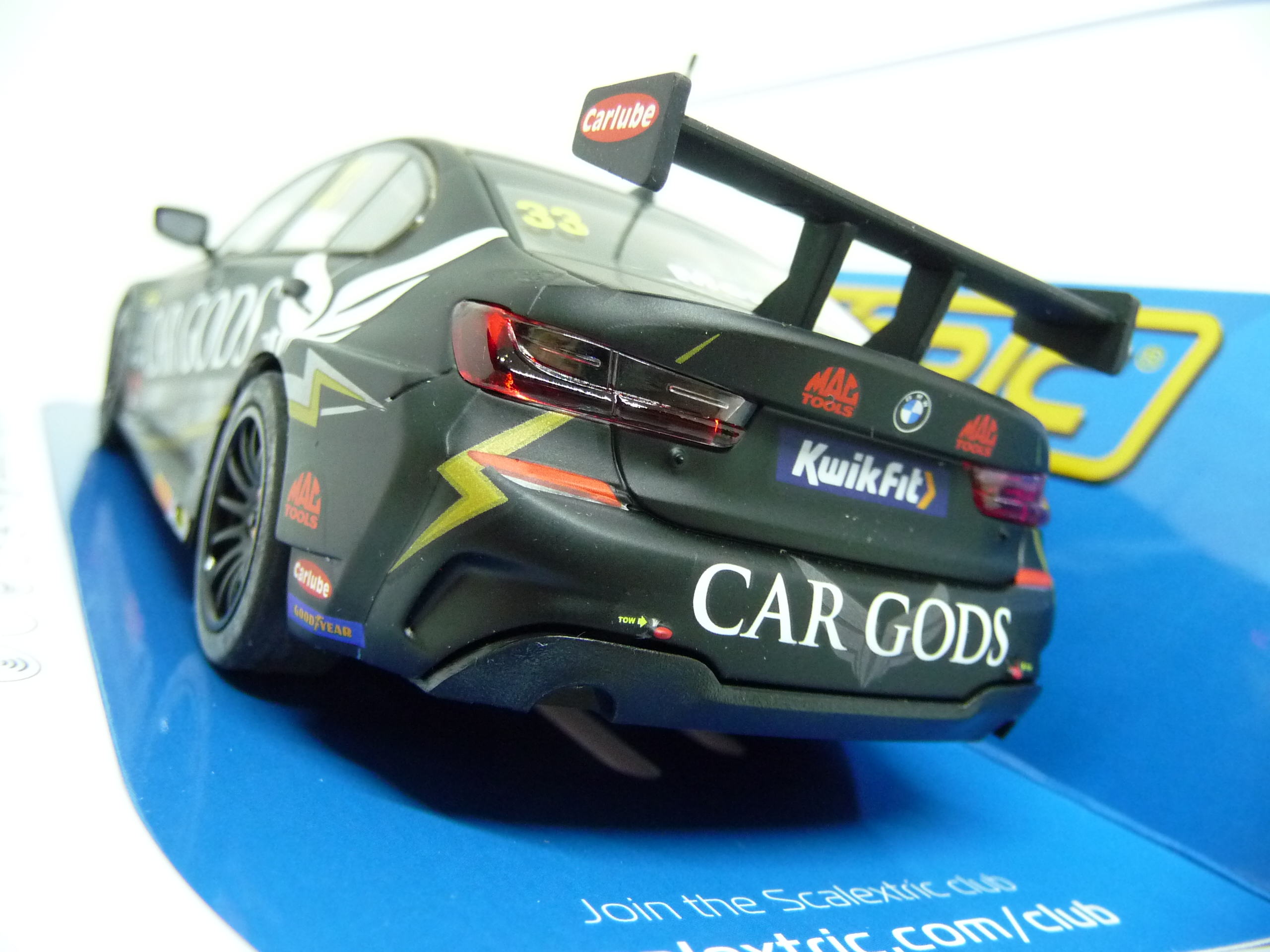 Scalextric C4306 BMW 330i NGTC BTCC Ciceley Motorsport #33 slot car also suits Carrera - Image 3