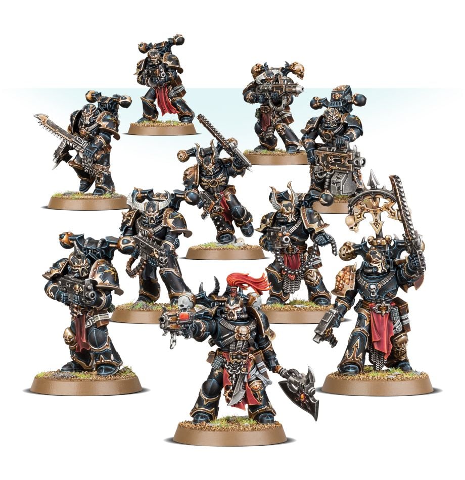 Warhammer 40,000 Chaos Space Marine Legionaries - Image 2