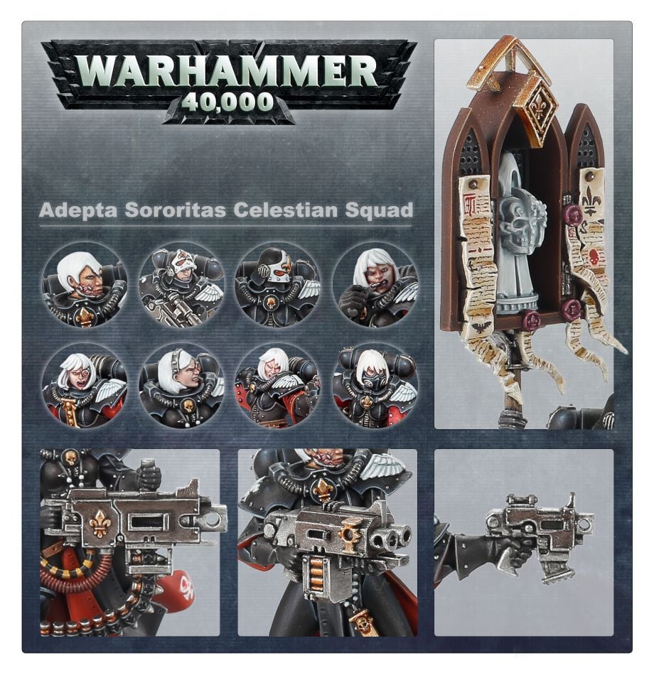 Warhammer 40,000 Adepta Sororitas Battle Sisters Squad - Image 5