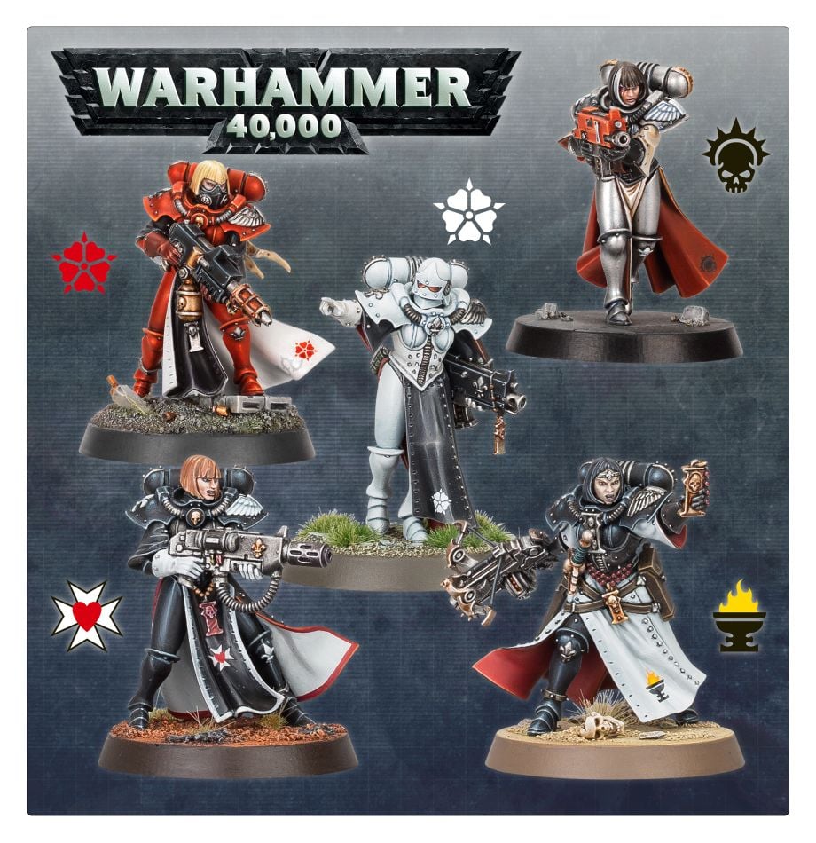 Warhammer 40,000 Adepta Sororitas Battle Sisters Squad - Image 4