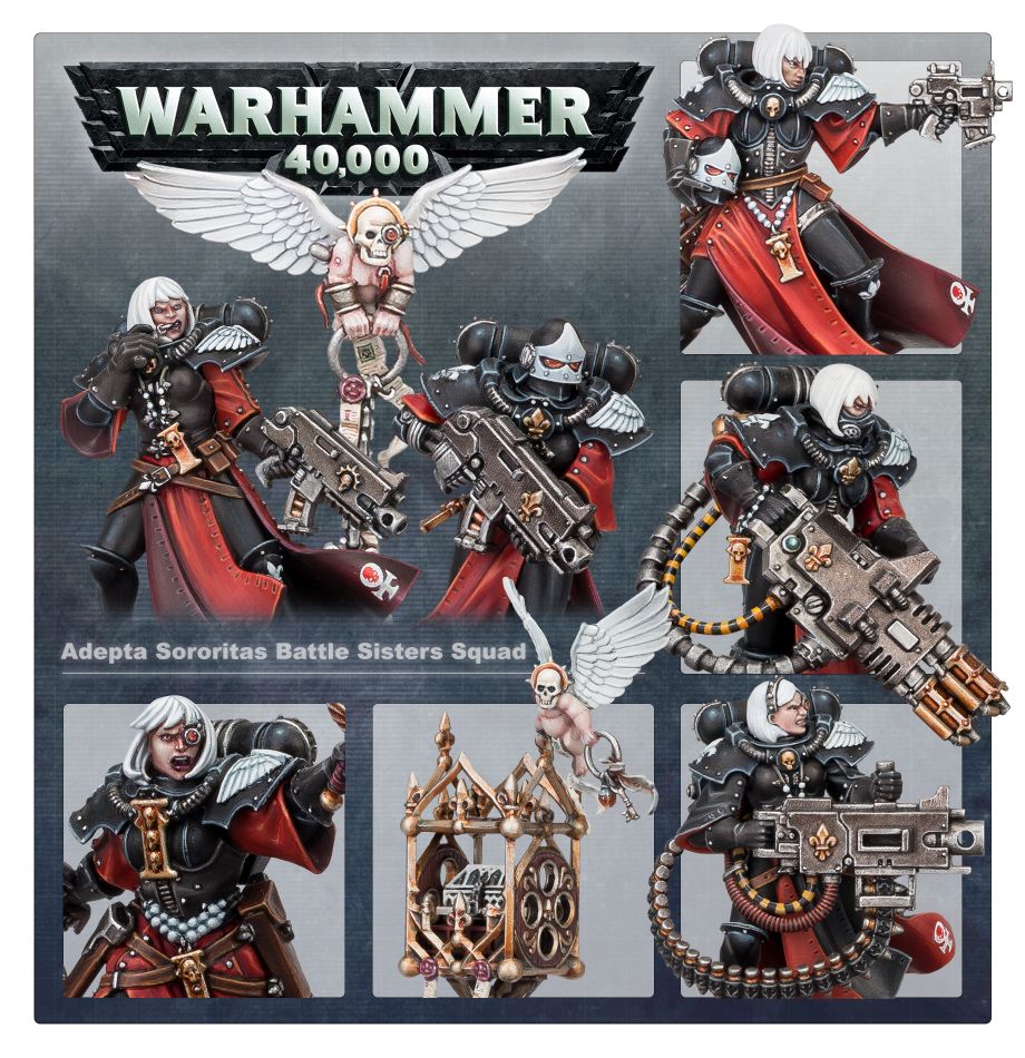 Warhammer 40,000 Adepta Sororitas Battle Sisters Squad - Image 7