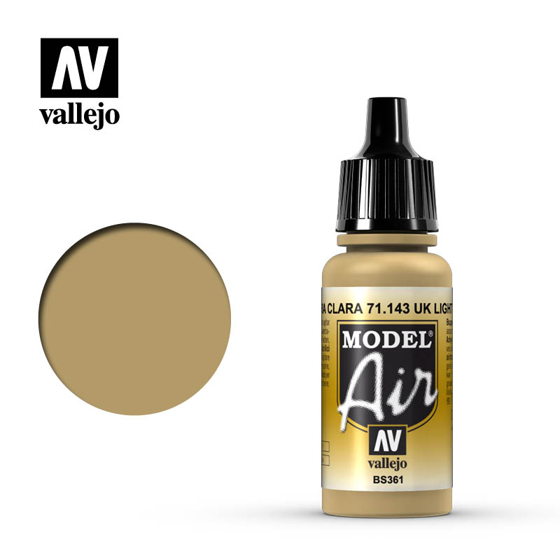 VALLEJO MODEL AIR ACRYLIC PAINT UK KIGHT STONE 71143