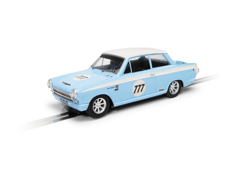 Scalextric C4330 Ford Lotus Cortina Jordan Racing Team Mark Sumpter - Image 5