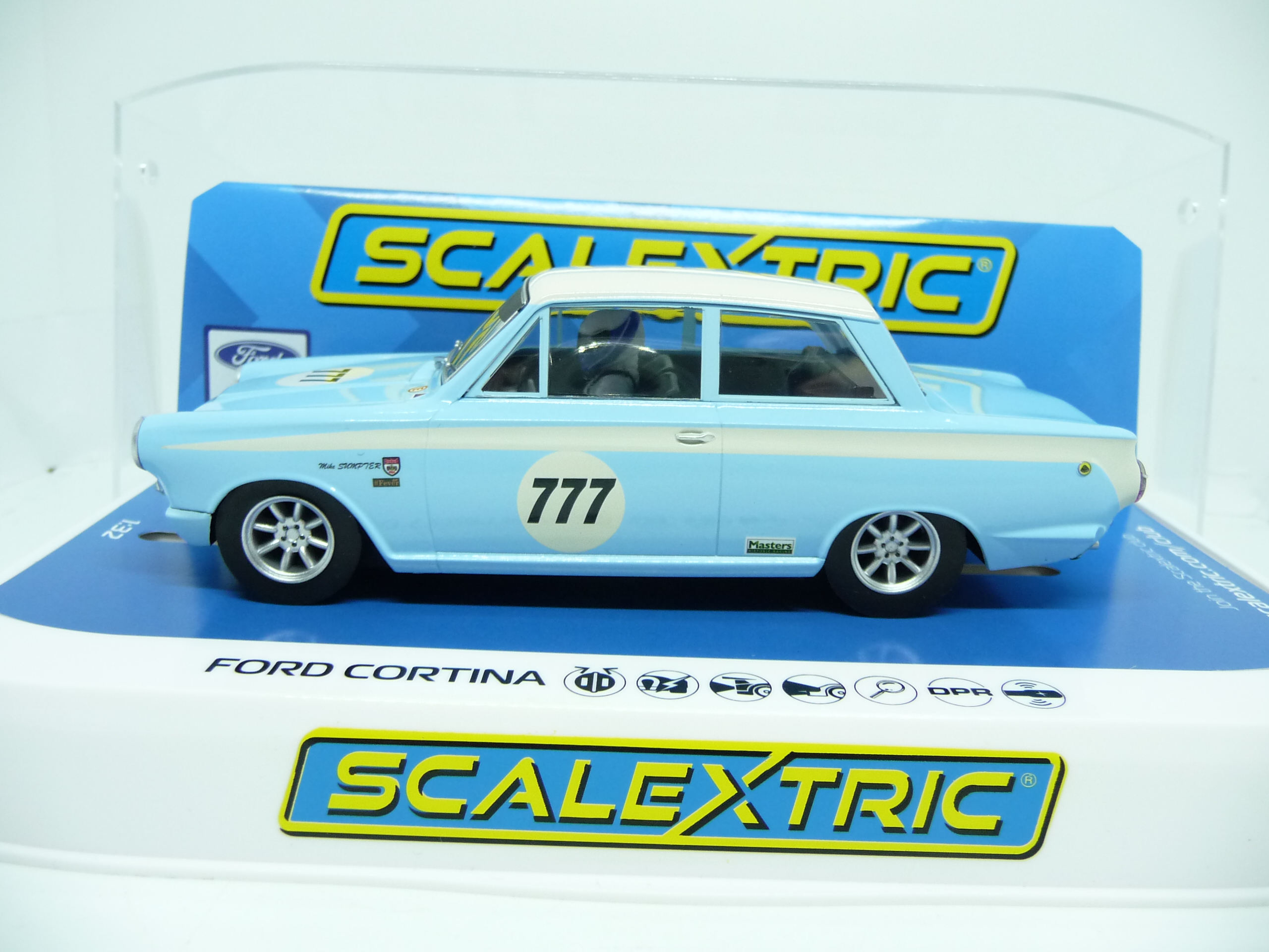 Scalextric C4330 Ford Lotus Cortina Jordan Racing Team Mark Sumpter - Image 2