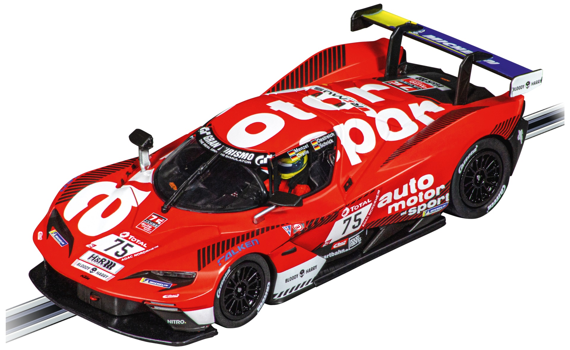 Carrera - Evolution KTM X-Bow GT2 True Racing No75 Suit Scalextric