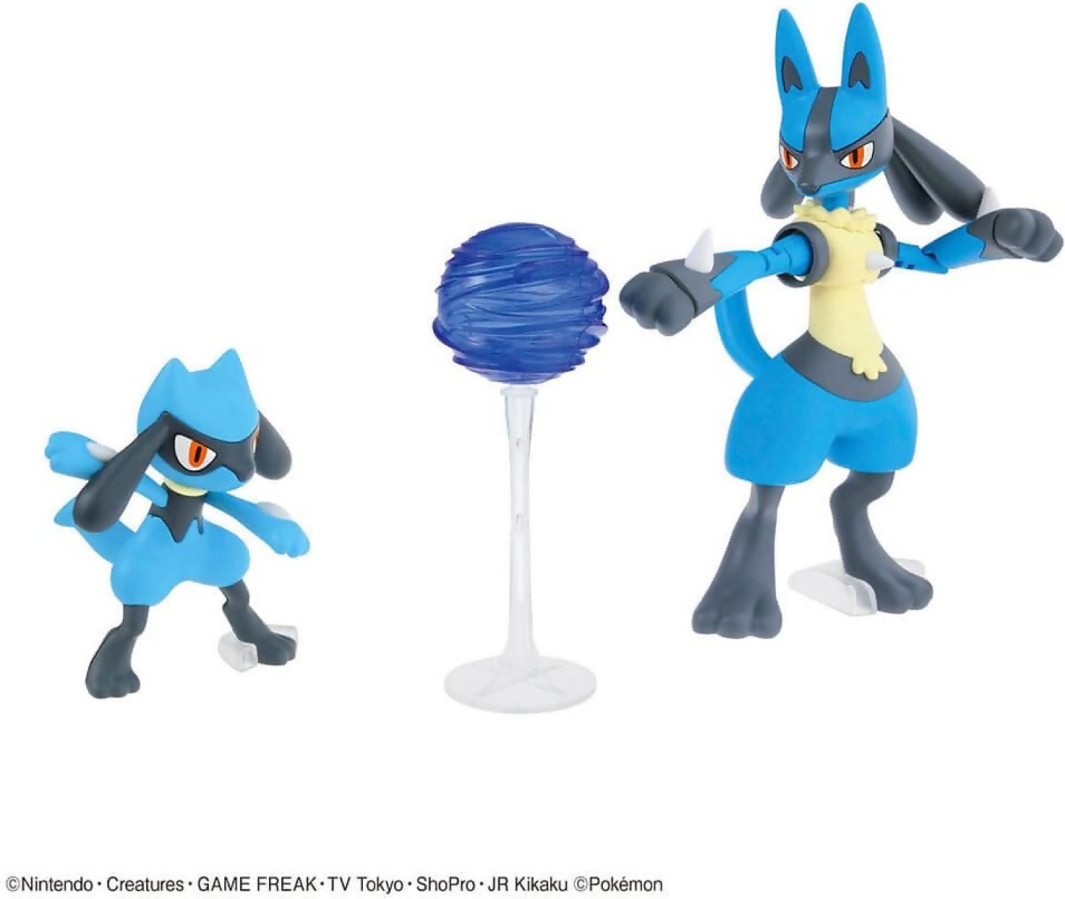 Bandai - Pokemon Model Kit Riolu And Lucario - Image 7