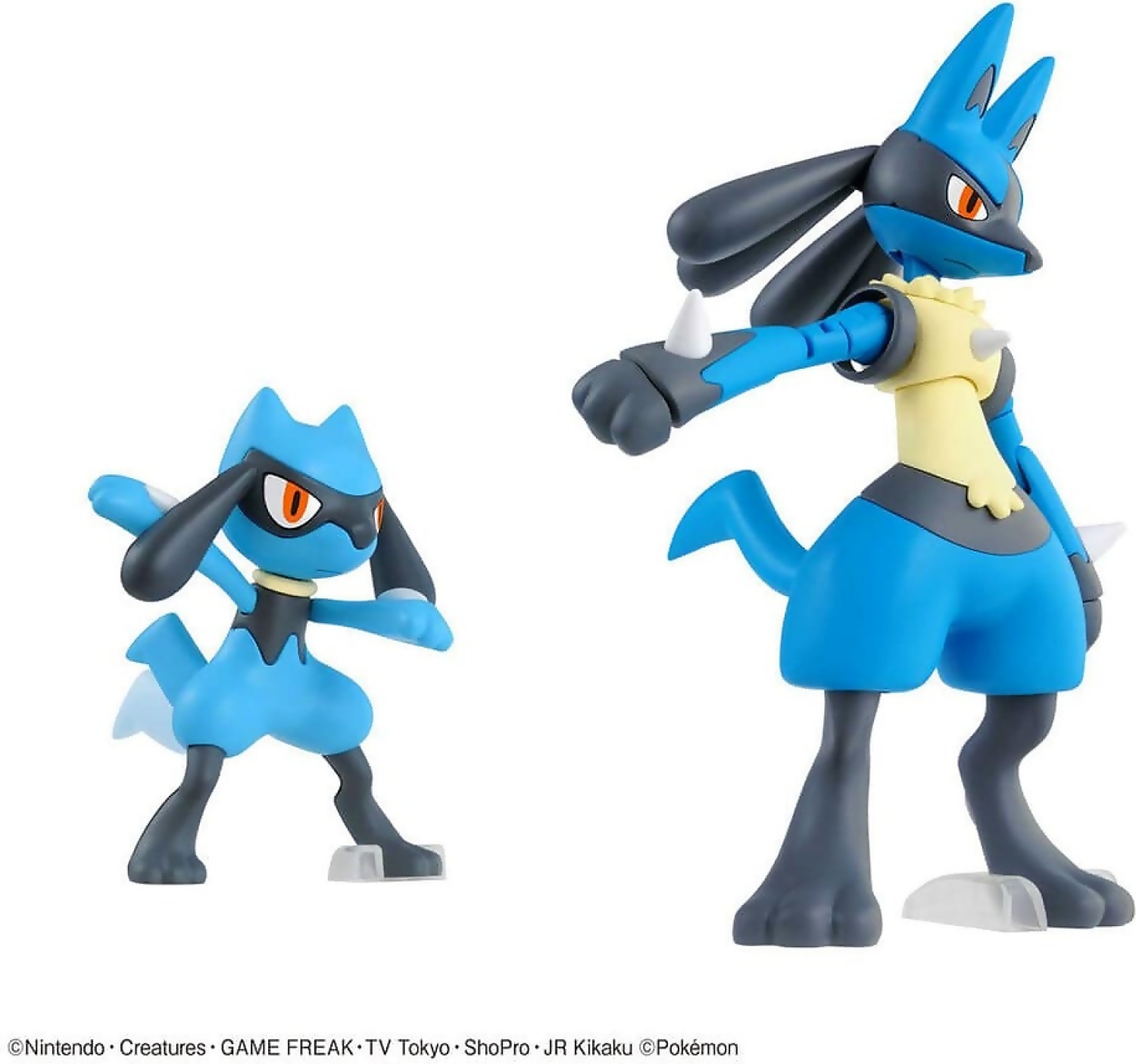 Bandai - Pokemon Model Kit Riolu And Lucario - Image 8