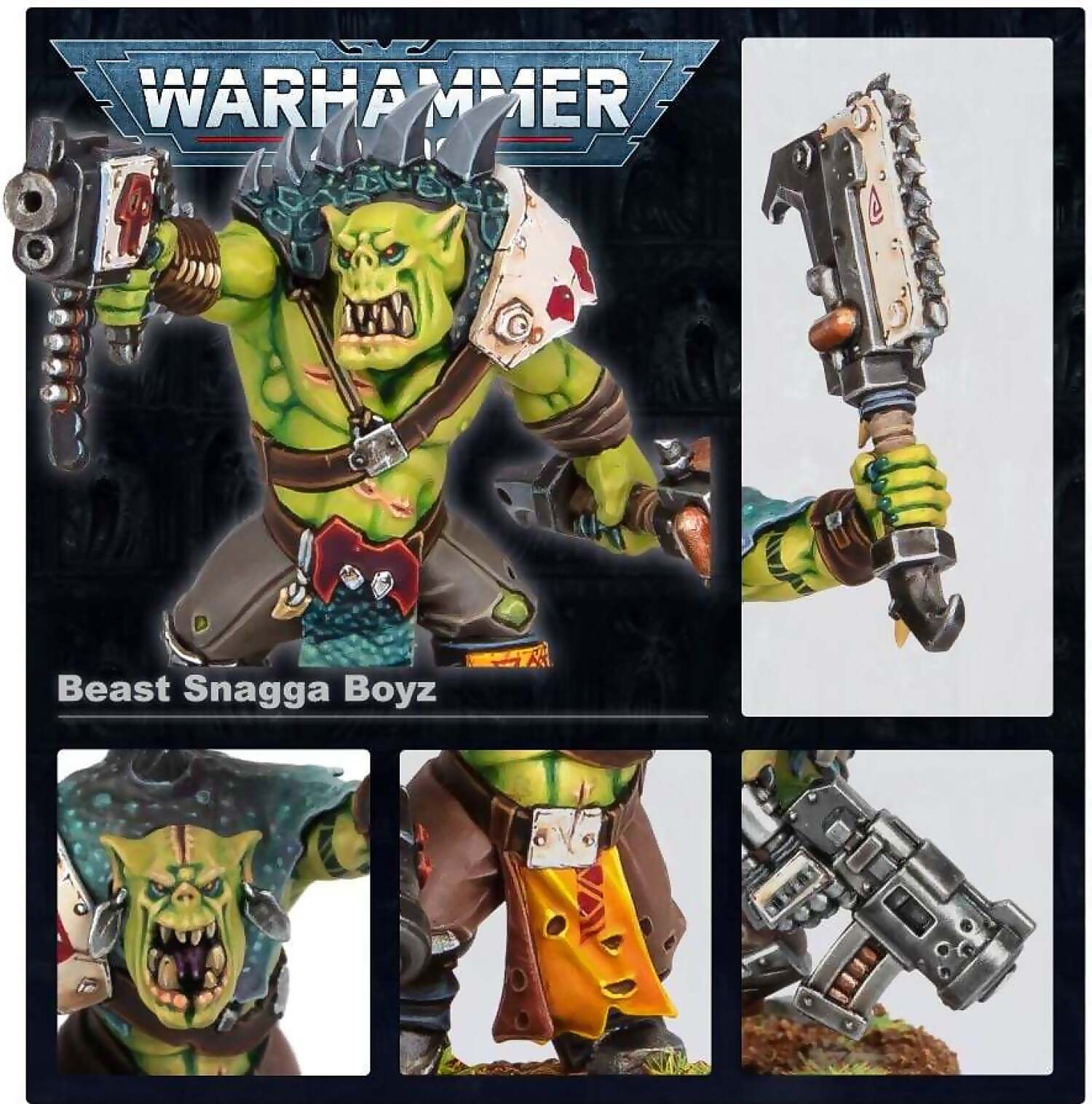 Warhammer 40k Orks: Beast Snagga Boyz - Image 3
