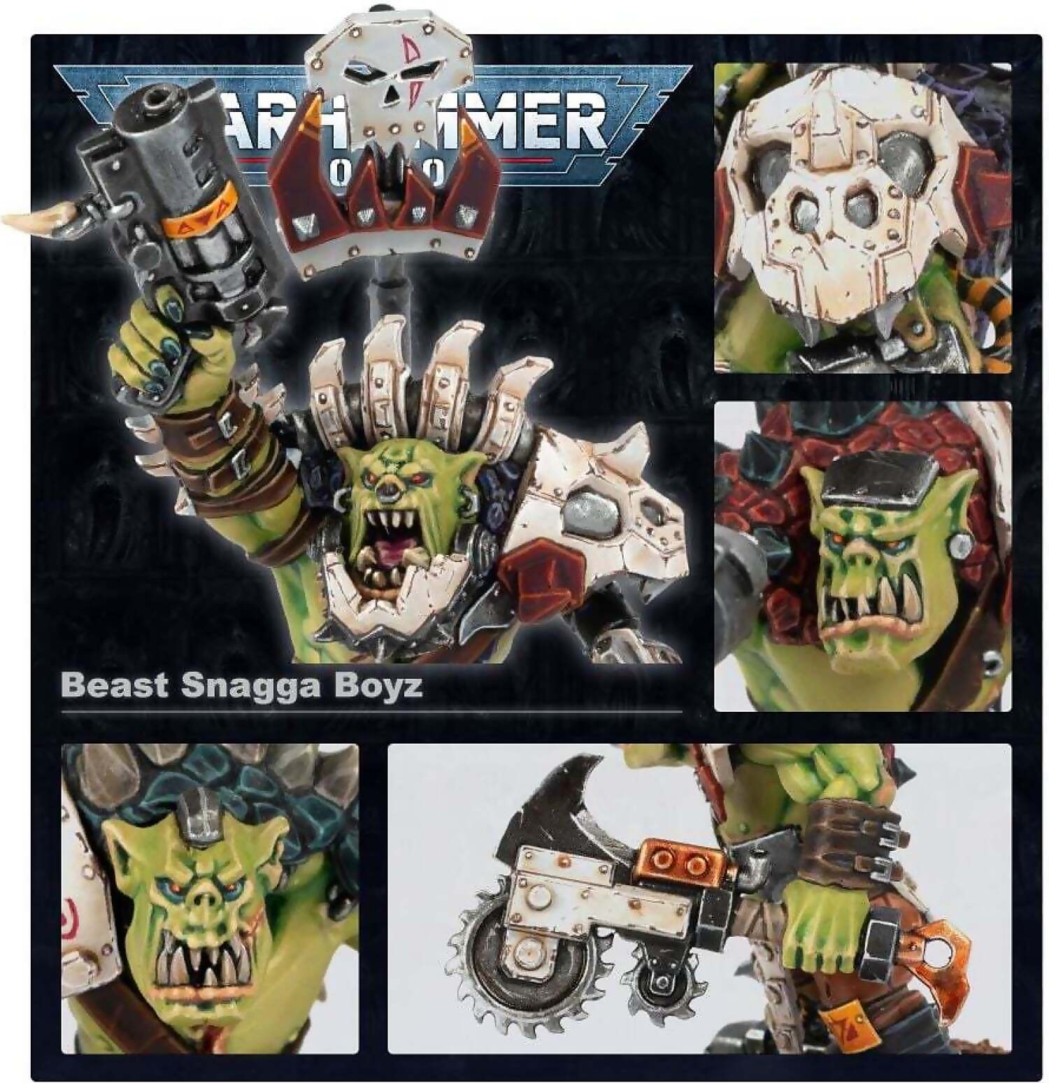 Warhammer 40k Orks: Beast Snagga Boyz - Image 4