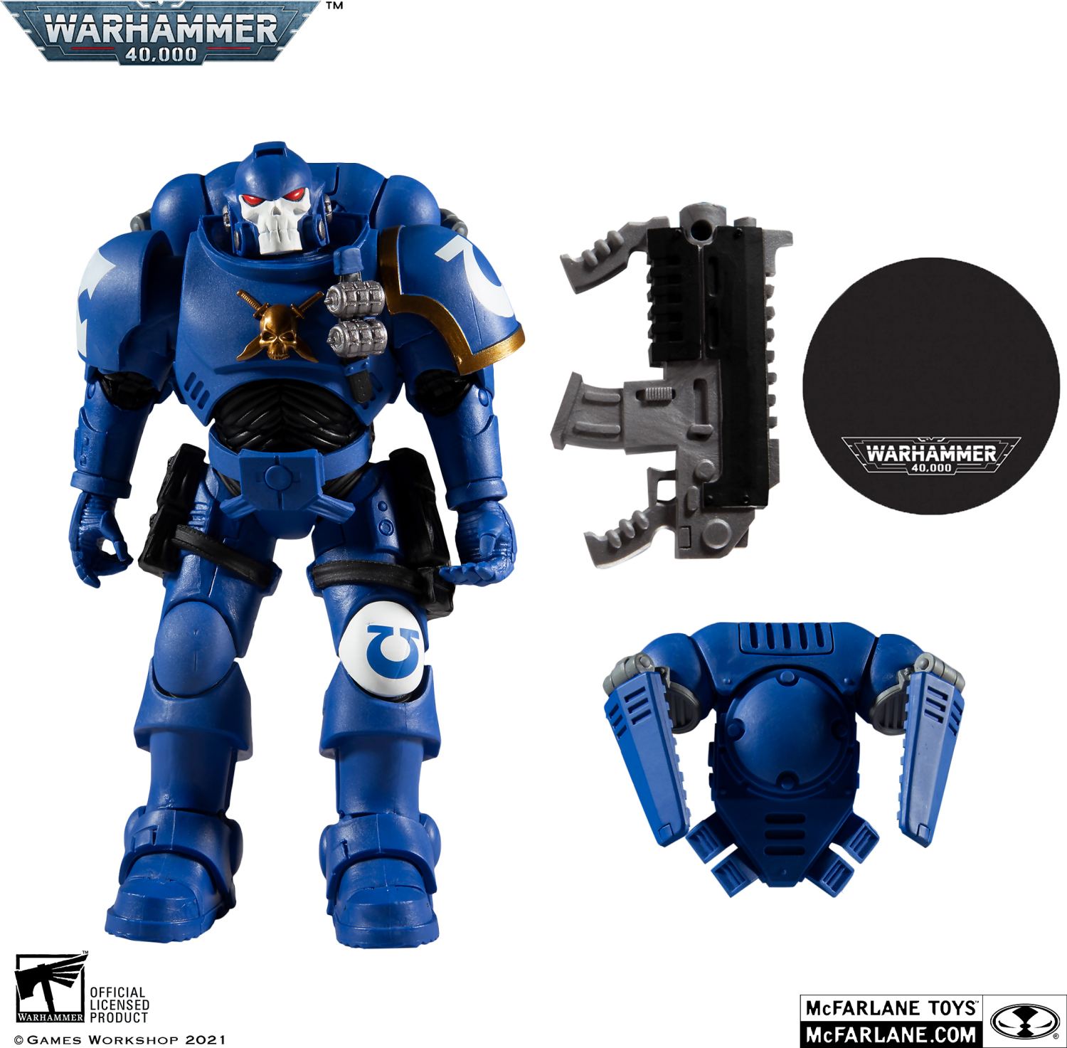 Warhammer 40k Ultramarines Reiver With Bolt Carbine - Image 3