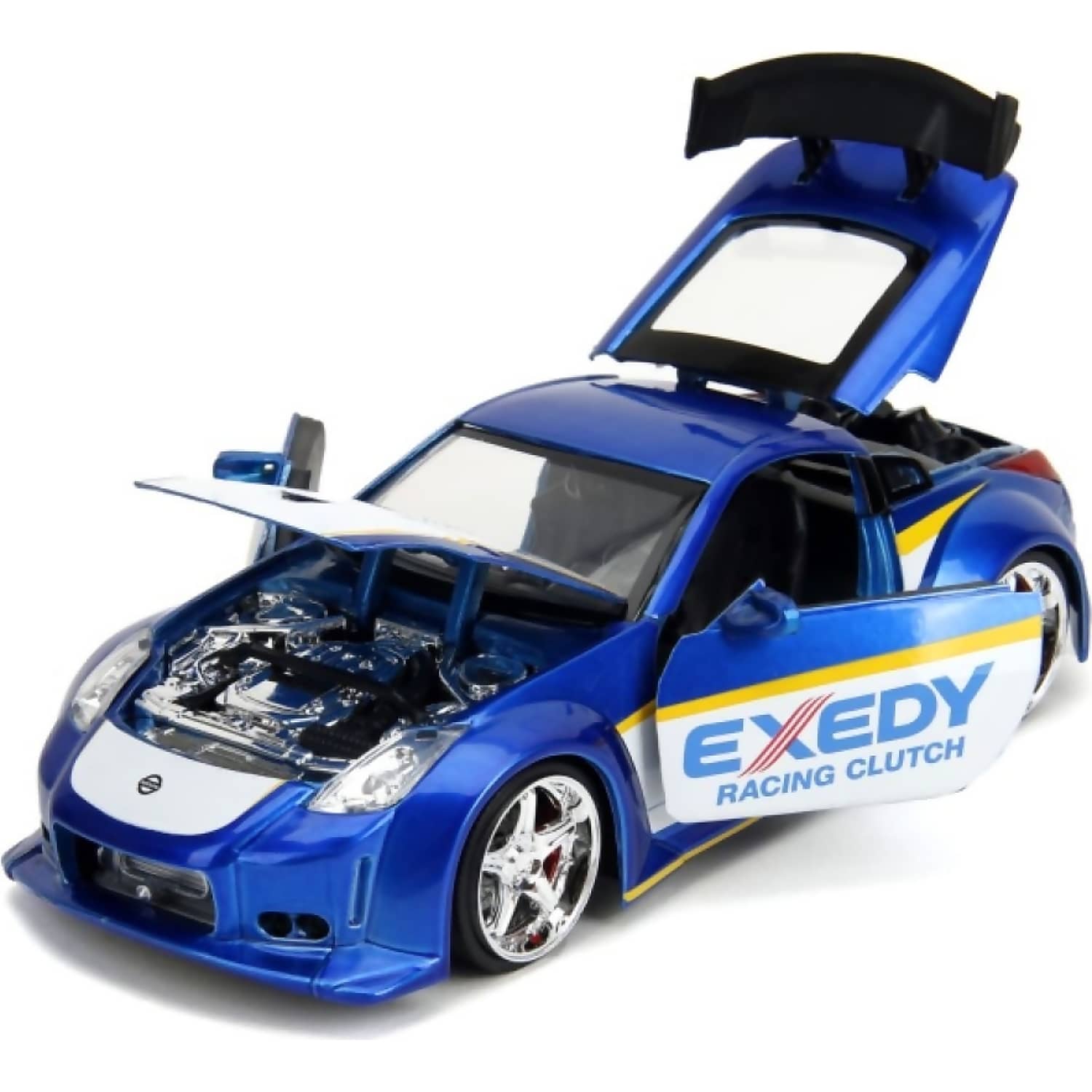 Jada Toys - JDM Tuners - 2003 Nissan 350Z 1:24 Scale Diecast Vehicle - Image 8