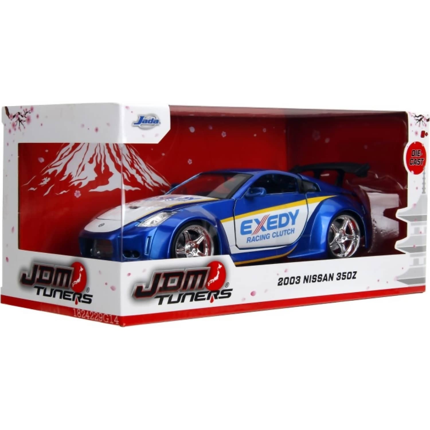 Jada Toys - JDM Tuners - 2003 Nissan 350Z 1:24 Scale Diecast Vehicle - Image 9