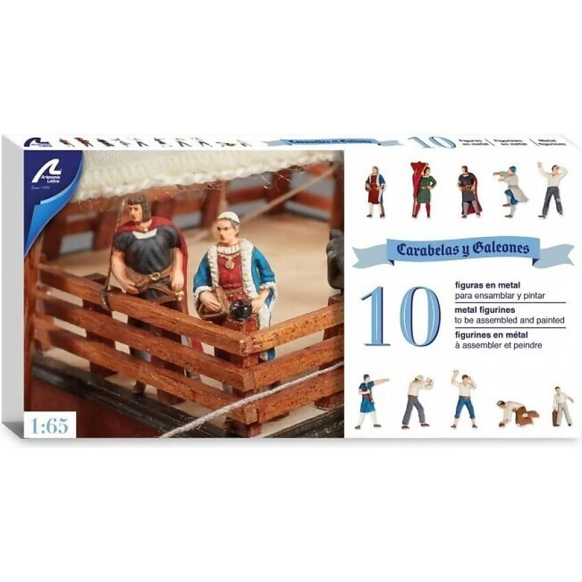 Artesania Scale 1/65 Metal Figurines for Santa Maria Caravel (22411F)
