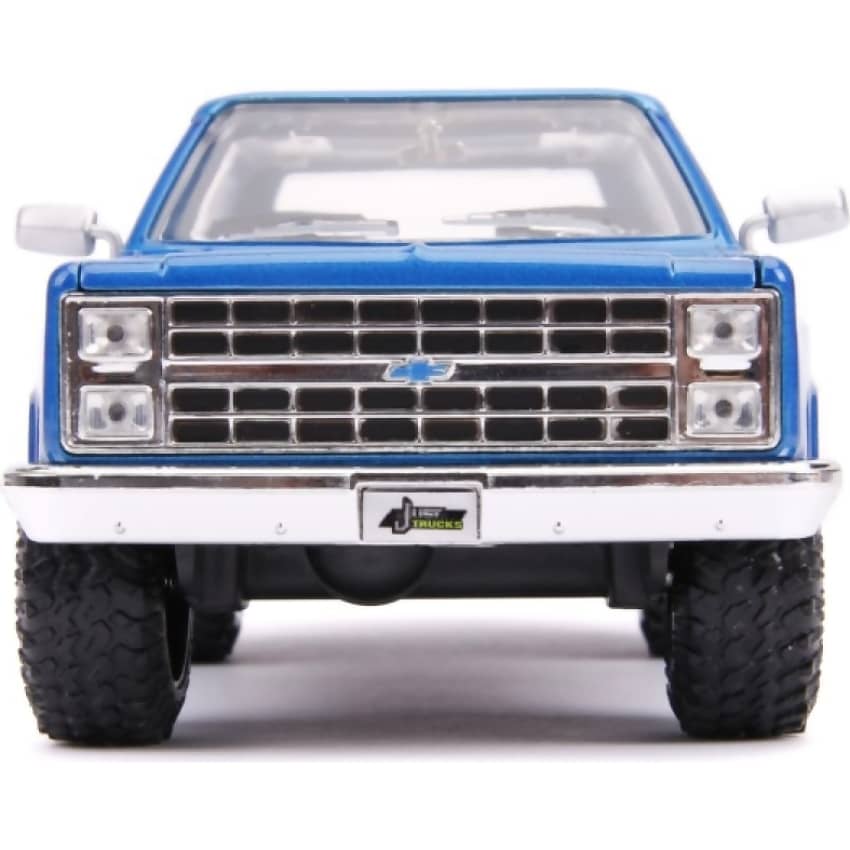 Jada Toys - Just Trucks 1980 Chevy K5 Blazer Blue 1:24 Scale Diecast Vehicle - Image 5