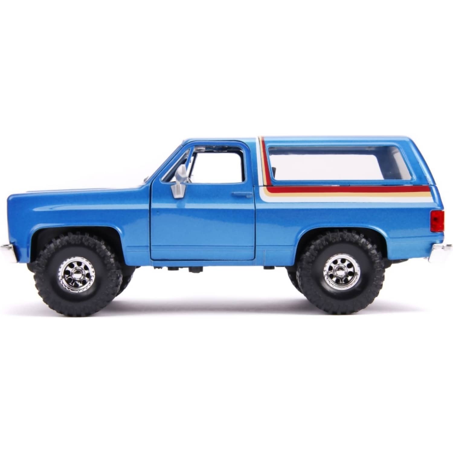 Jada Toys - Just Trucks 1980 Chevy K5 Blazer Blue 1:24 Scale Diecast Vehicle - Image 6