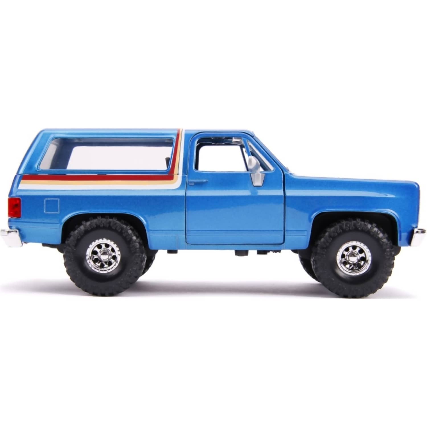Jada Toys - Just Trucks 1980 Chevy K5 Blazer Blue 1:24 Scale Diecast Vehicle - Image 8