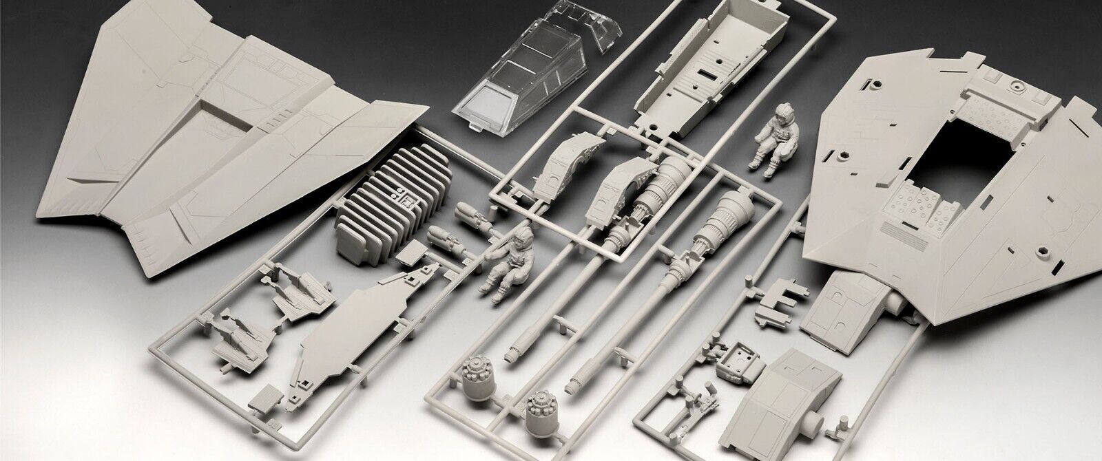 REVELL STAR WARS 1:29 EMPIRE STRIKES BACK SNOWSPEEDER GIFTSET KIT 05679 - Image 8