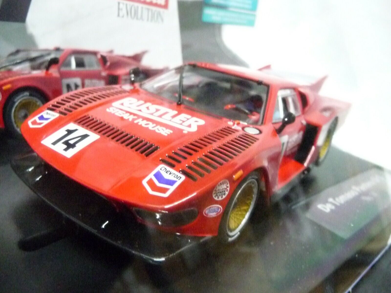 Carrera EVO 1:32 De Tomaso Pantera No.14 slot car also suits scalextric - Image 3