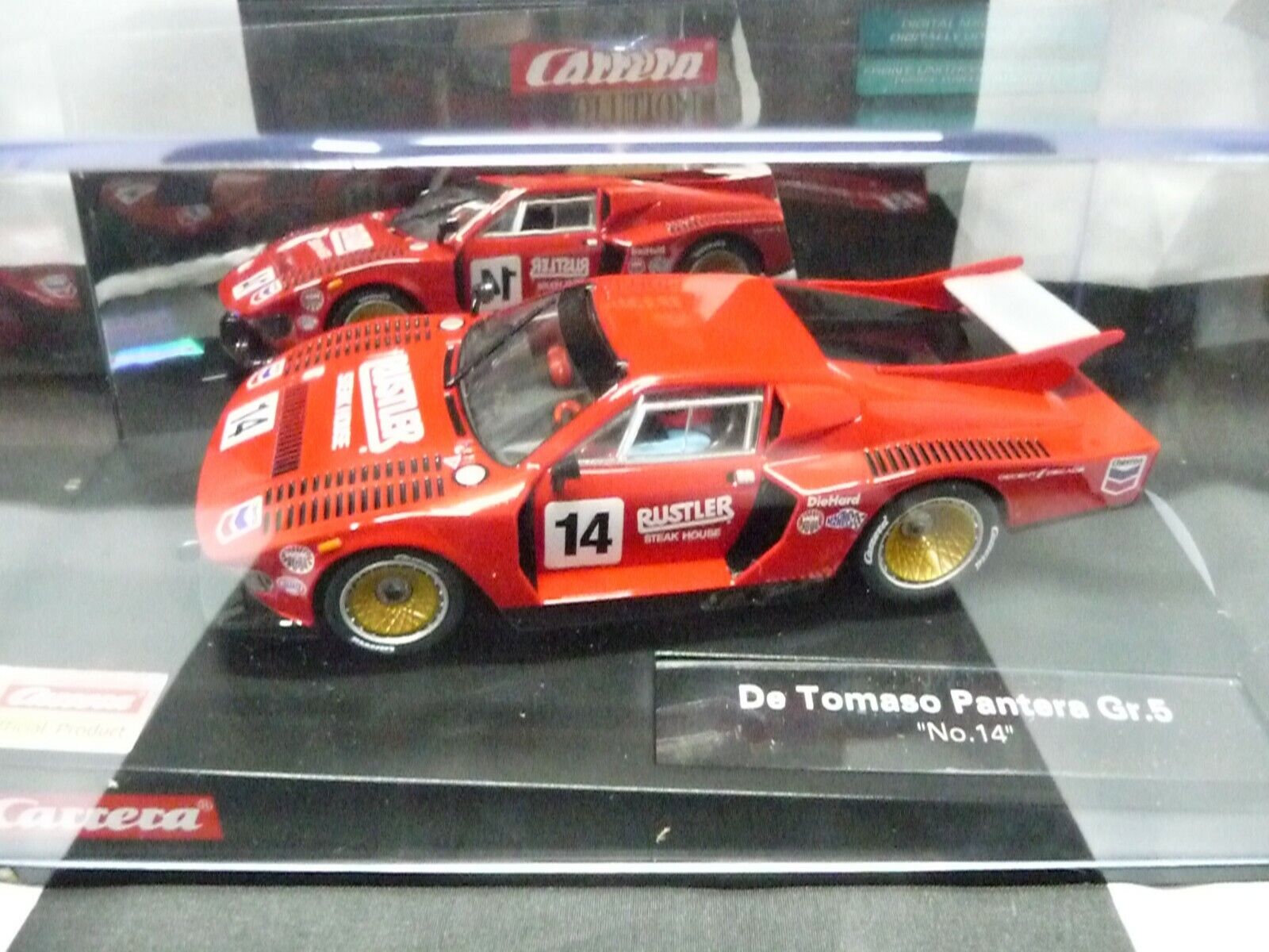 Carrera EVO 1:32 De Tomaso Pantera No.14 slot car also suits scalextric - Image 5