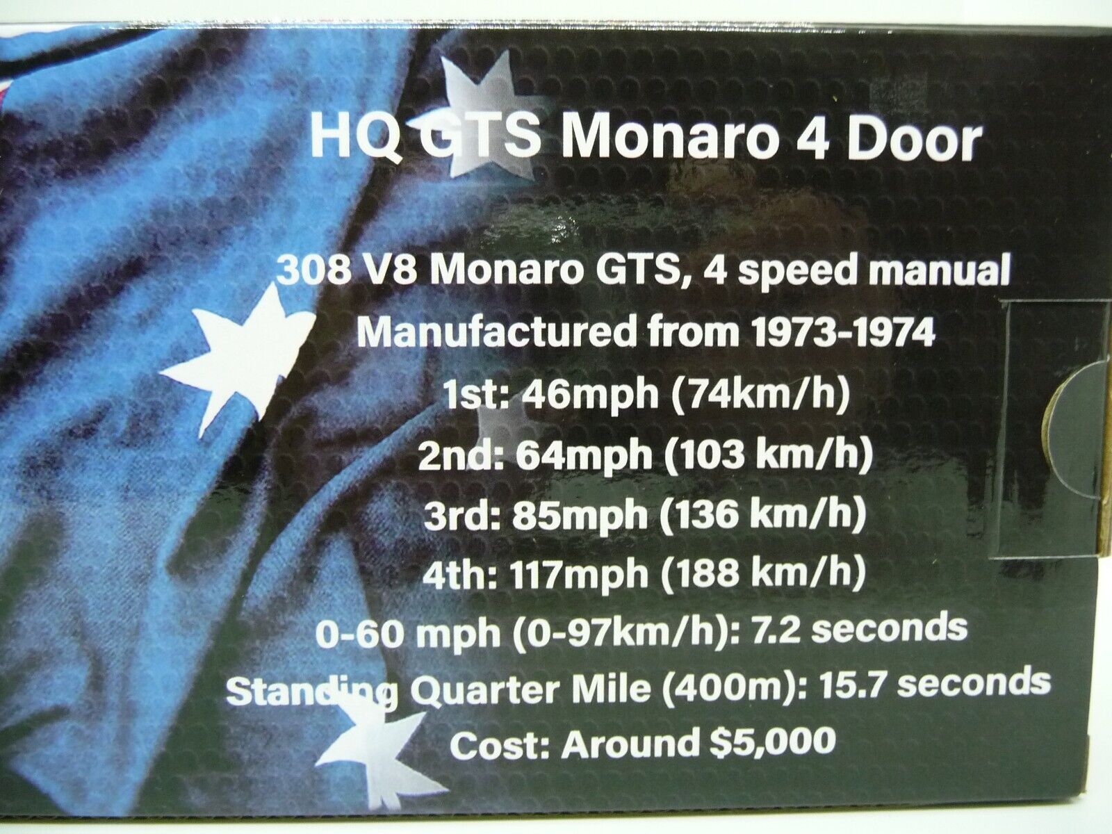 DDA Collectibles 1:24 Scale HQ GTS MONARO 4 DOOR 308 GTS DieCast - Image 6