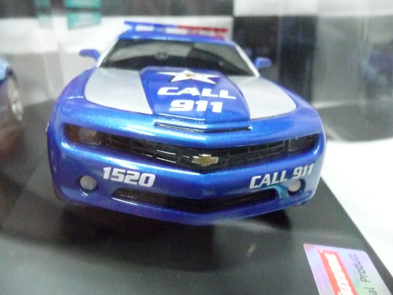 Carrera EVO 1:32 Chevrolet Camaro State Trooper slot car also suits scalex - Image 4